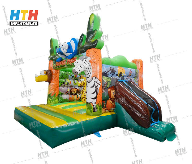 Hot sale Jungle bounce house for party rental