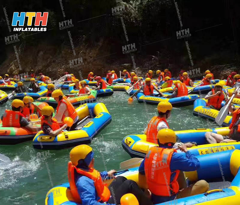 Inflatable Rafting Boat for 2 persons white water rafting