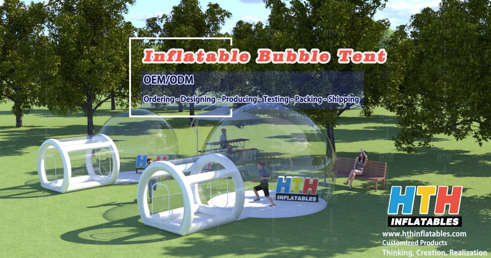 Inflatable Bubble Tent For Starry Sky Camping