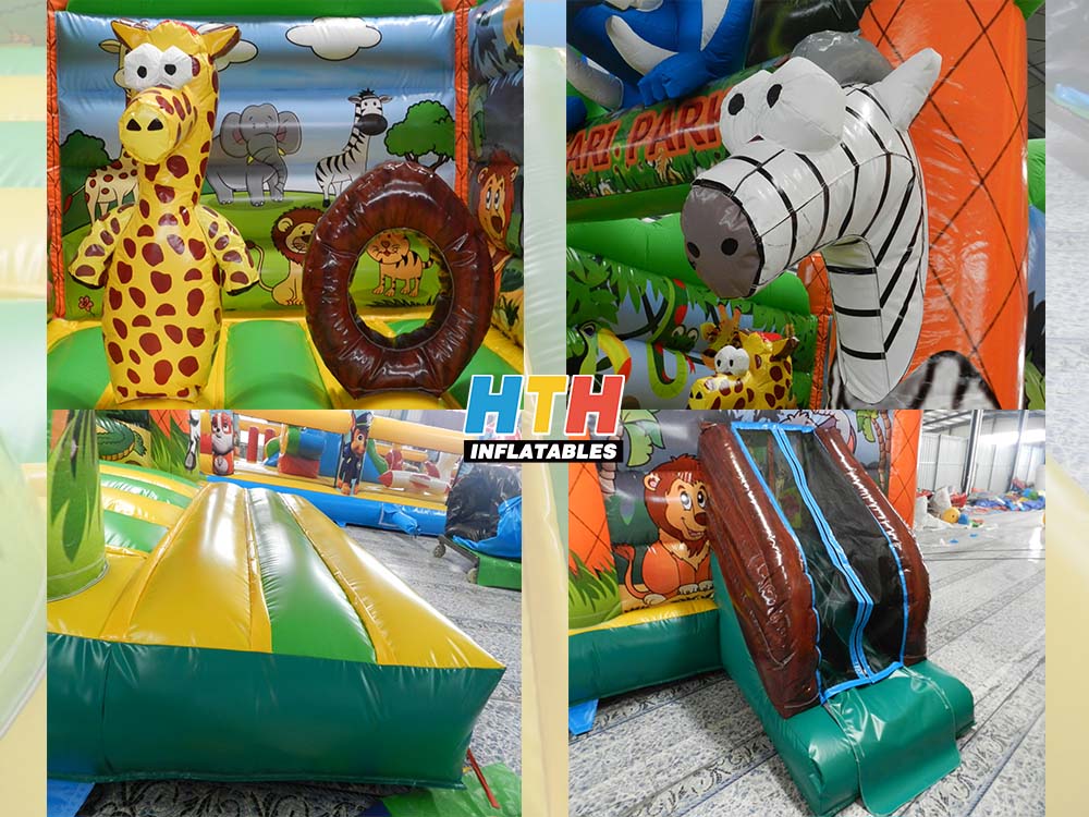 Hot sale Jungle bounce house for party rental