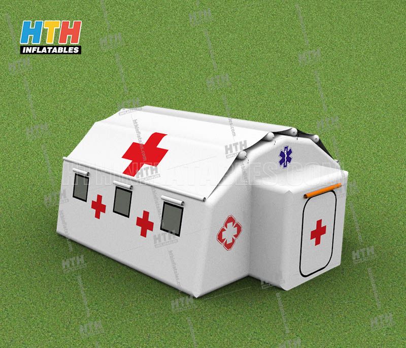 Inflatable tent, inflatable emergency tent, military tent cabin